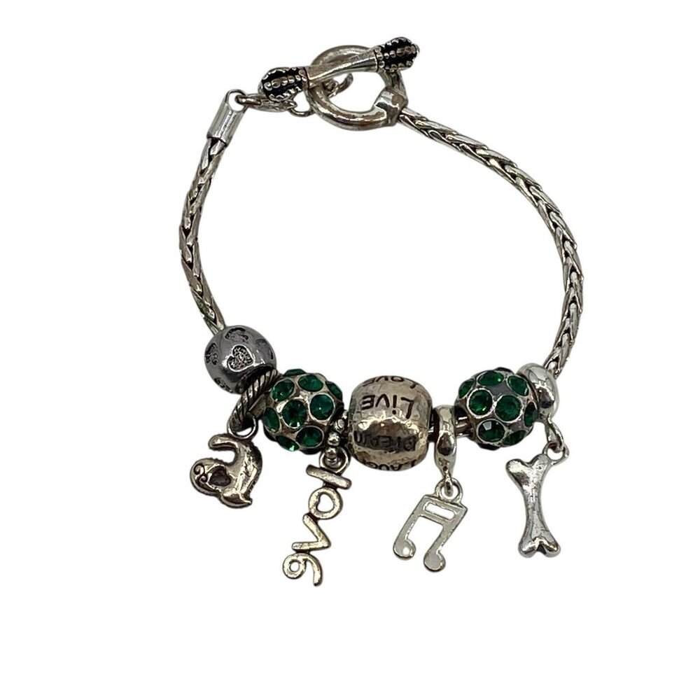 Connections For Hallmark Charm Bracelet (Green) Dangle Charms